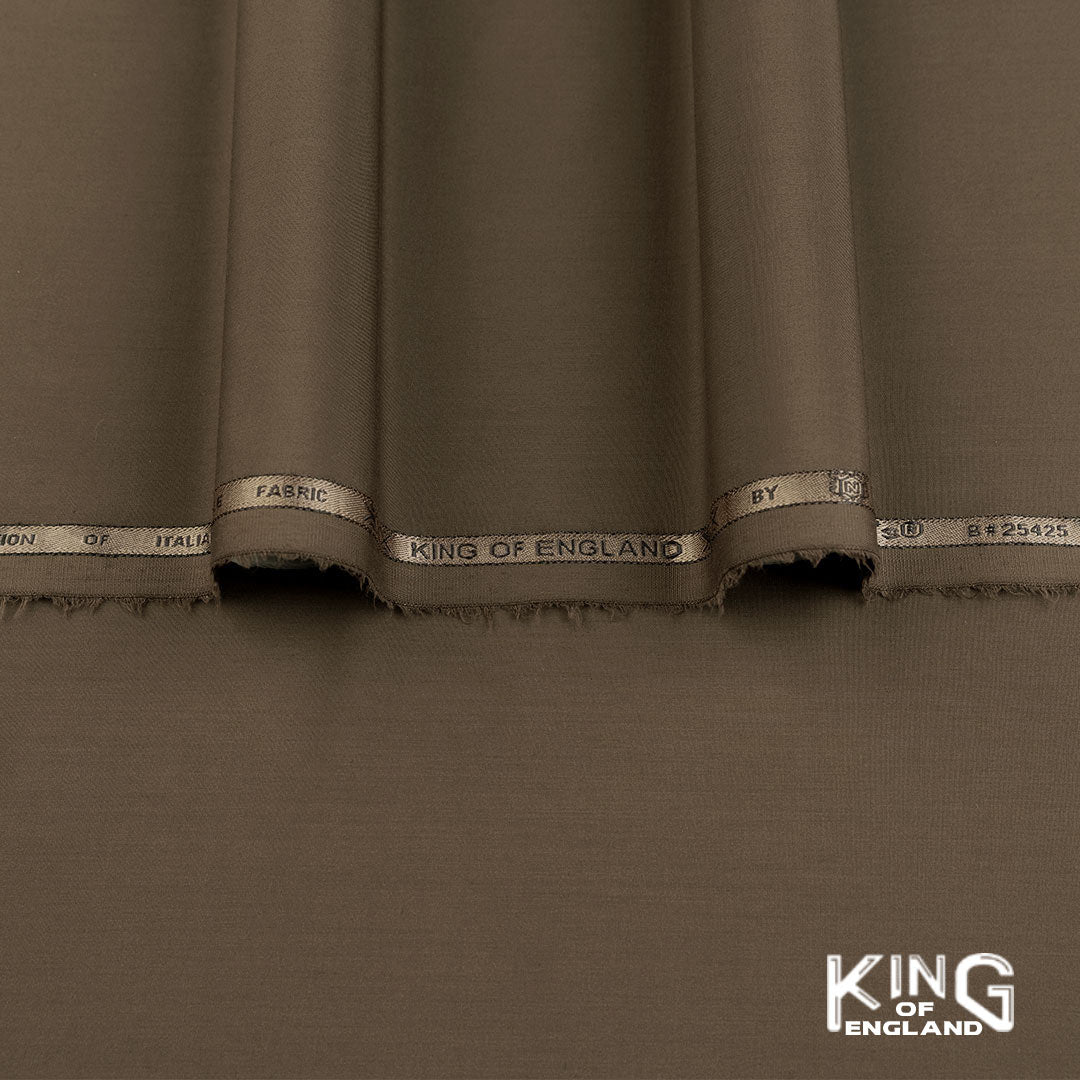 King Of England premium wash and wear blended fabric made with 60’s count fine yarn, durable fade-resistant colors, ideal for ethnic wear.