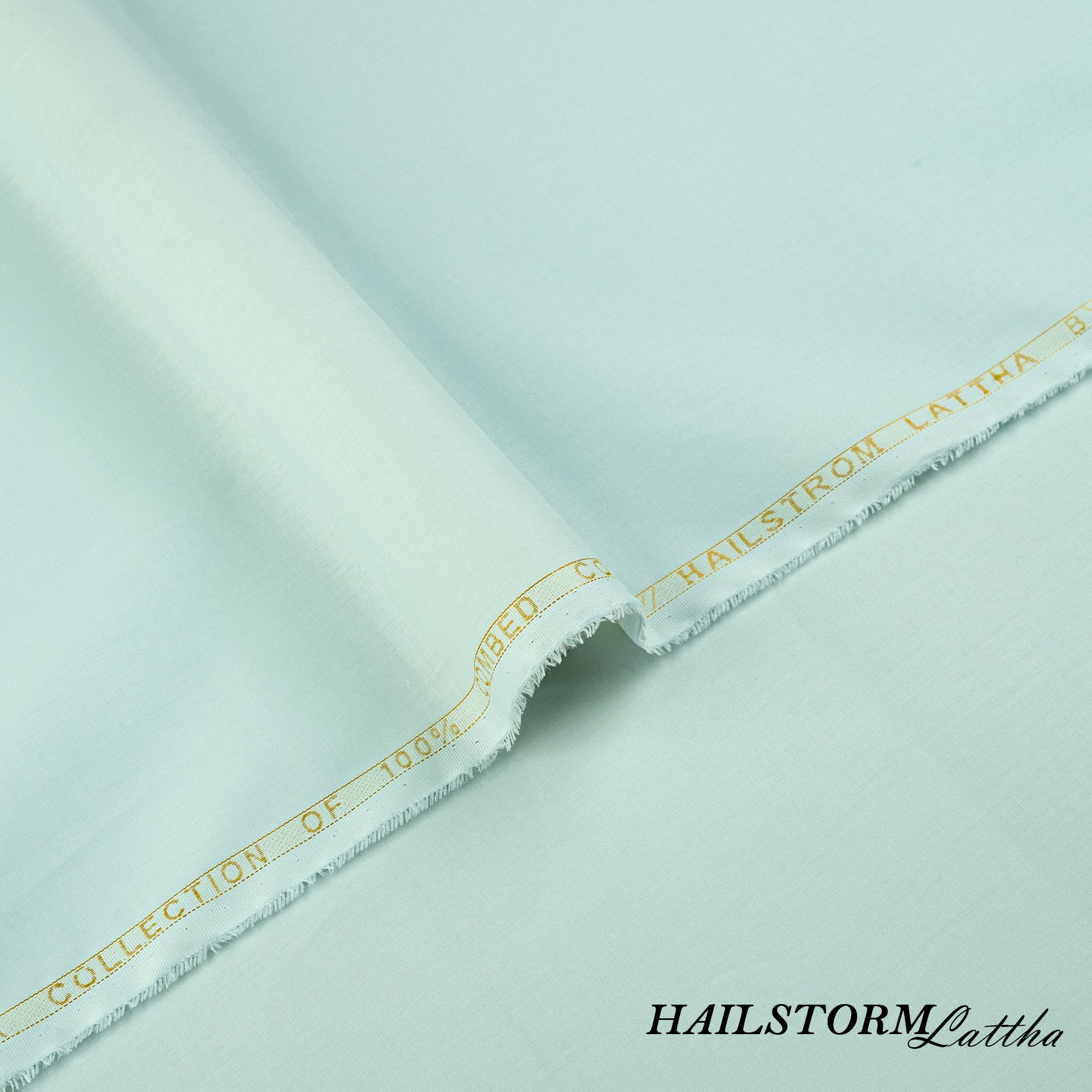 Hail Storm - 100% Cotton Latha (4.5 Mtr)