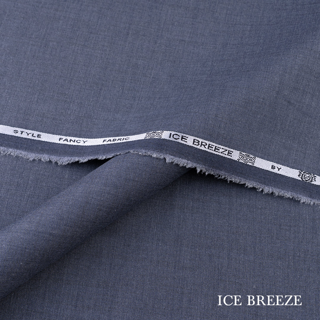 Ice Breeze - Wash & Wear Crafted with a Modern Textured Finish