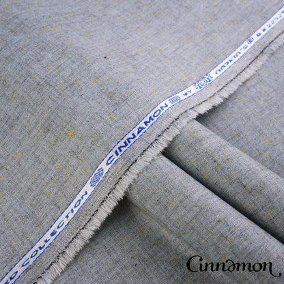 Premium Cinnamon winter wash & wear fabric in woolen textured finish