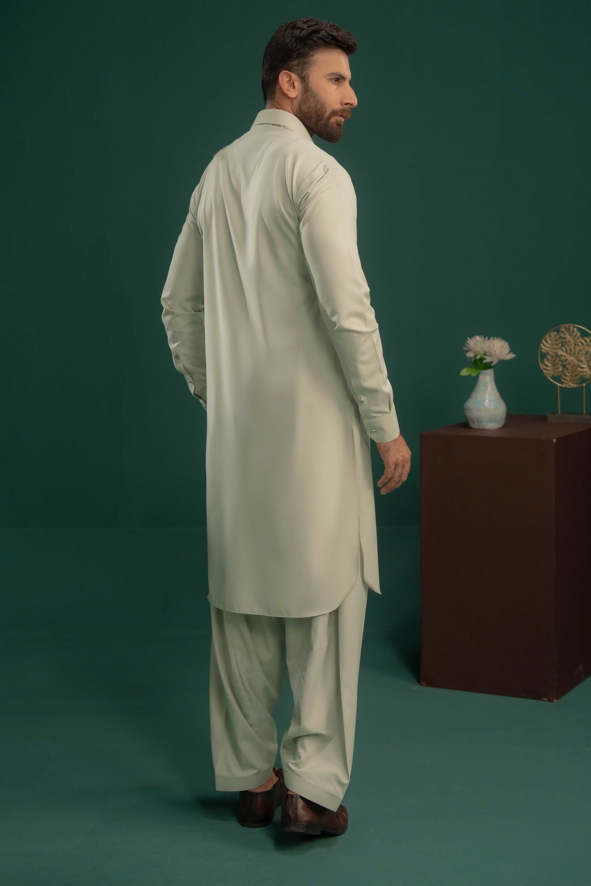Stone - Stitched Shalwar Kameez - SWSC16