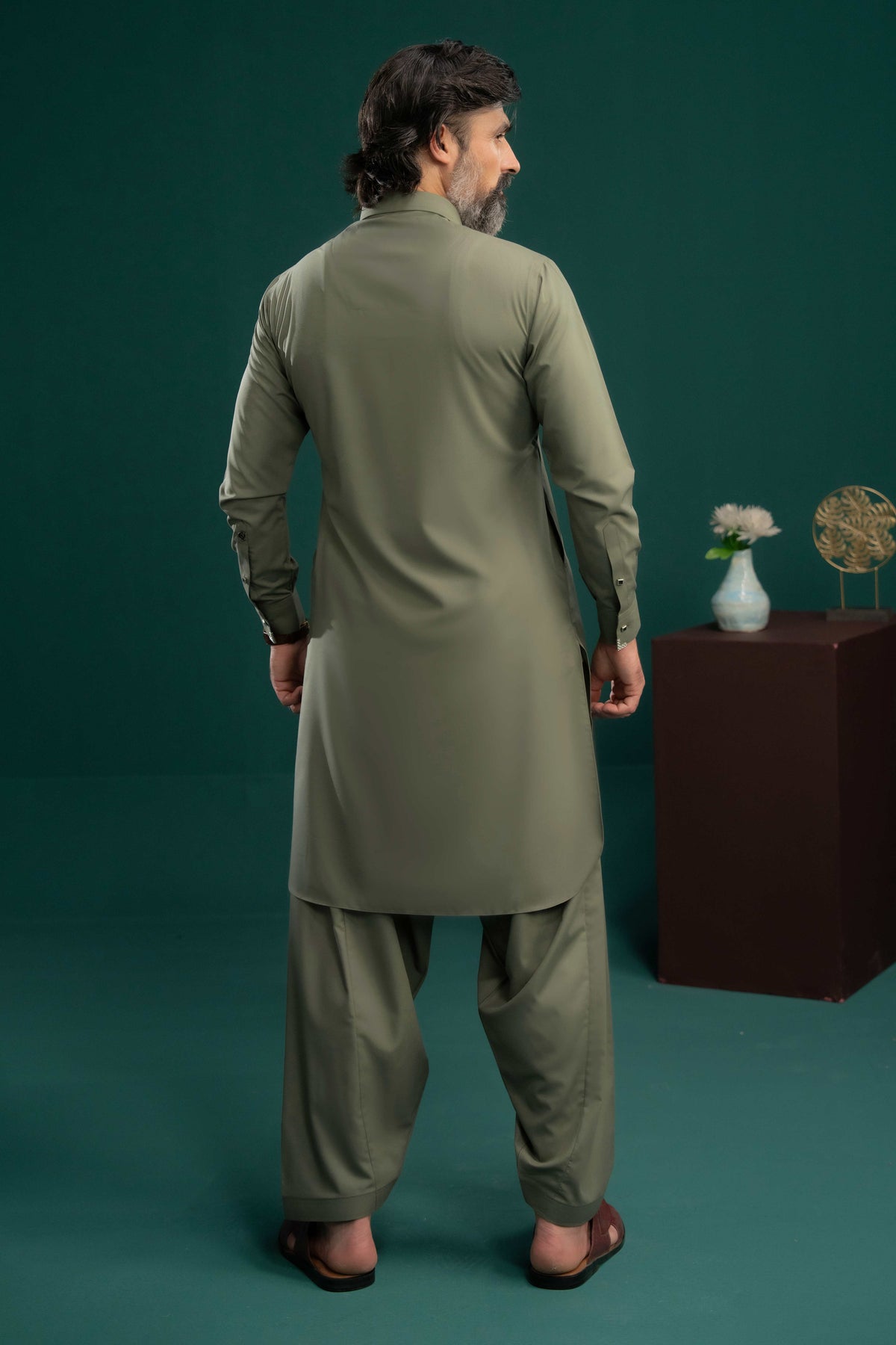 Light Grey - Stitched Shalwar Kameez - SWSC19