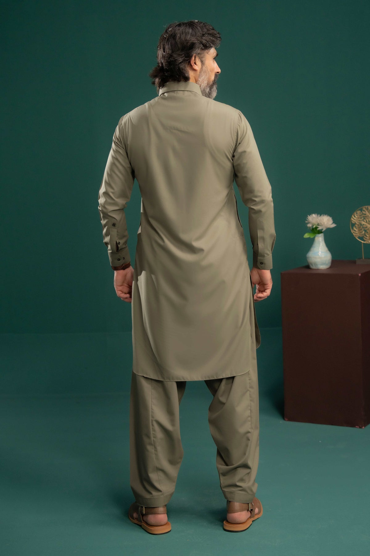 Sand - Stitched Shalwar Kameez - SWSC18