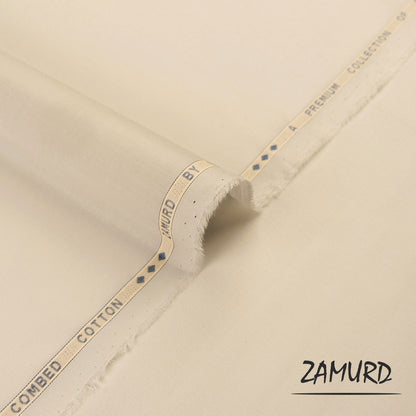 Zamurd premium party wear fabric with twill weave and semi-soft high-density finish