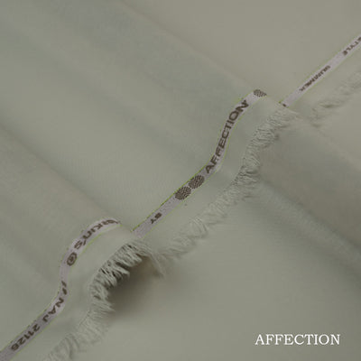 Premium Affection wash & wear blended fabric in polyester and viscose with smooth texture, elegant fall, and long-lasting fade-resistant color, ideal for ethnic wear.