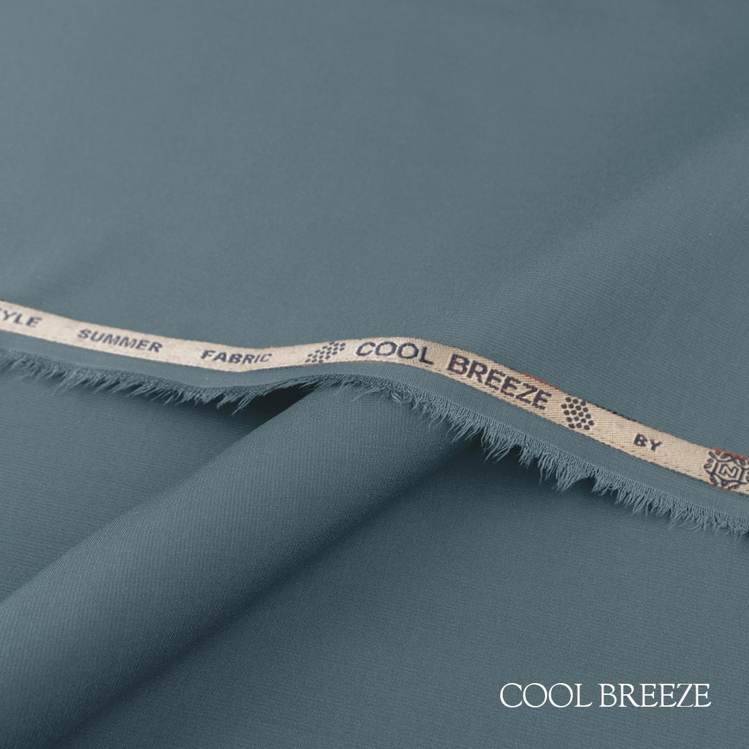 Cool Breeze super cool wash and wear blended fabric for men