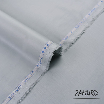 Zamurd premium party wear fabric with twill weave and semi-soft high-density finish