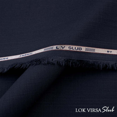 Lok Virsa Slub textured wash & wear fabric with soft finish and durable compact yarn weave in rich color shades