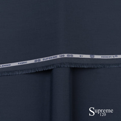 Supreme 120 fabric close-up showing super fine texture
