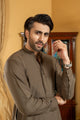 Stitched Shalwar Kameez (SWS8) Browm