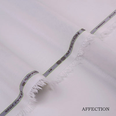 Premium Affection wash & wear blended fabric in polyester and viscose with smooth texture, elegant fall, and long-lasting fade-resistant color, ideal for ethnic wear.