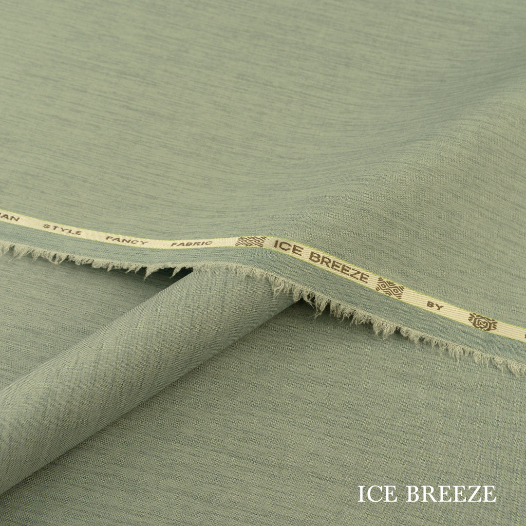 Ice Breeze - Wash & Wear Crafted with a Modern Textured Finish