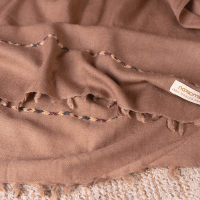 Woolen Shawl - 005 | Rust
