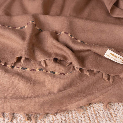 Woolen Shawl - 005 | Rust