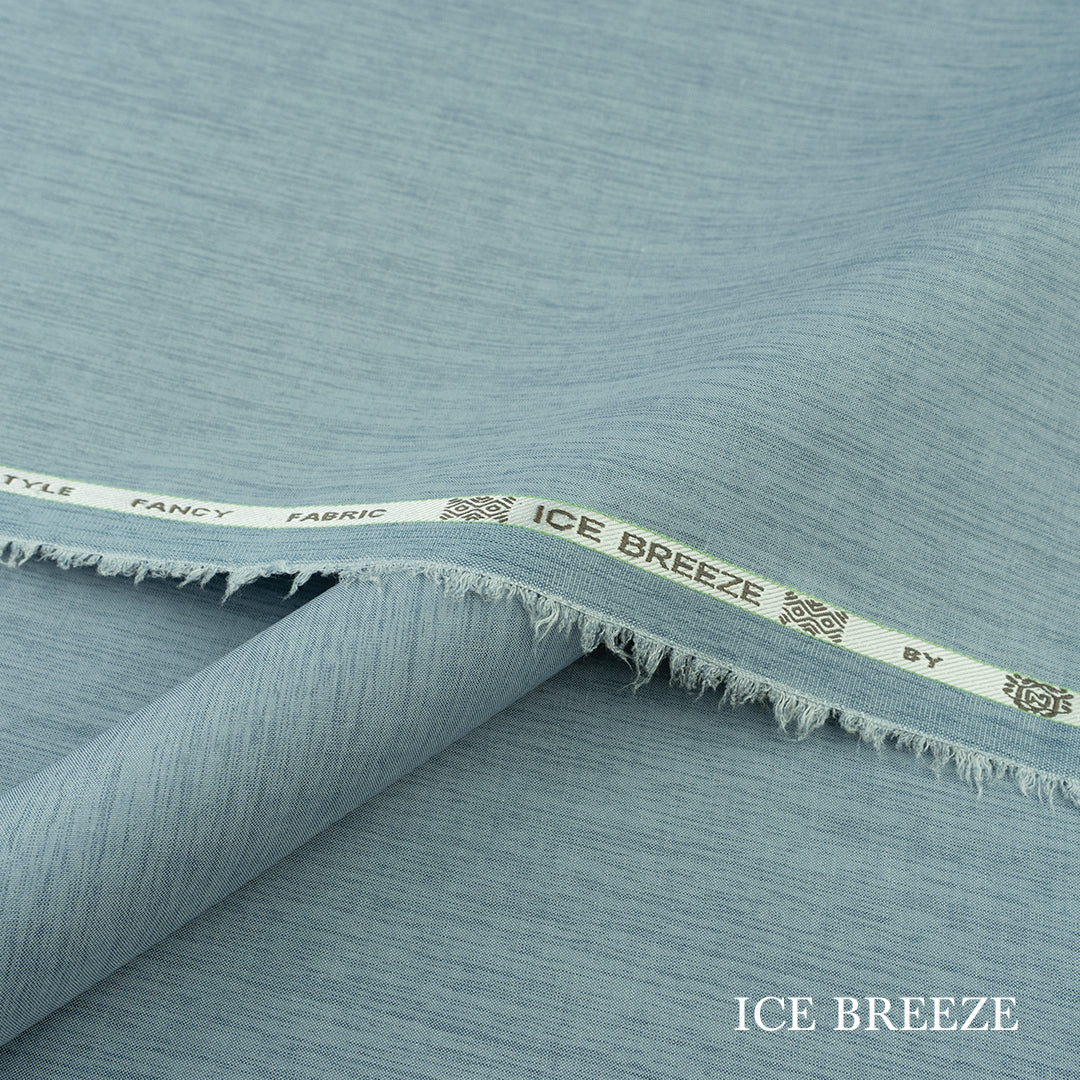 Ice Breeze - Wash & Wear Crafted with a Modern Textured Finish