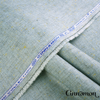 Premium Cinnamon winter wash & wear fabric in woolen textured finish