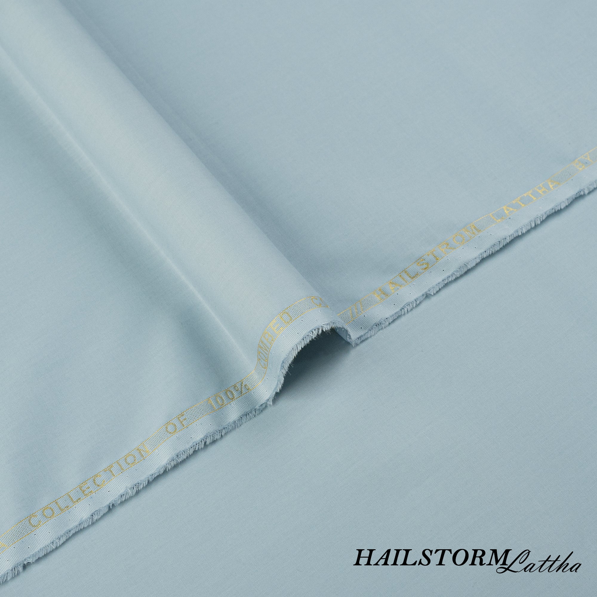 Hail Storm - 100% Cotton Latha (4.5 Mtr)