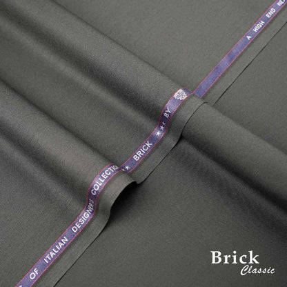 Brick Classic suiting fabric for waistcoat, coat and Shalwar Kameez outfits