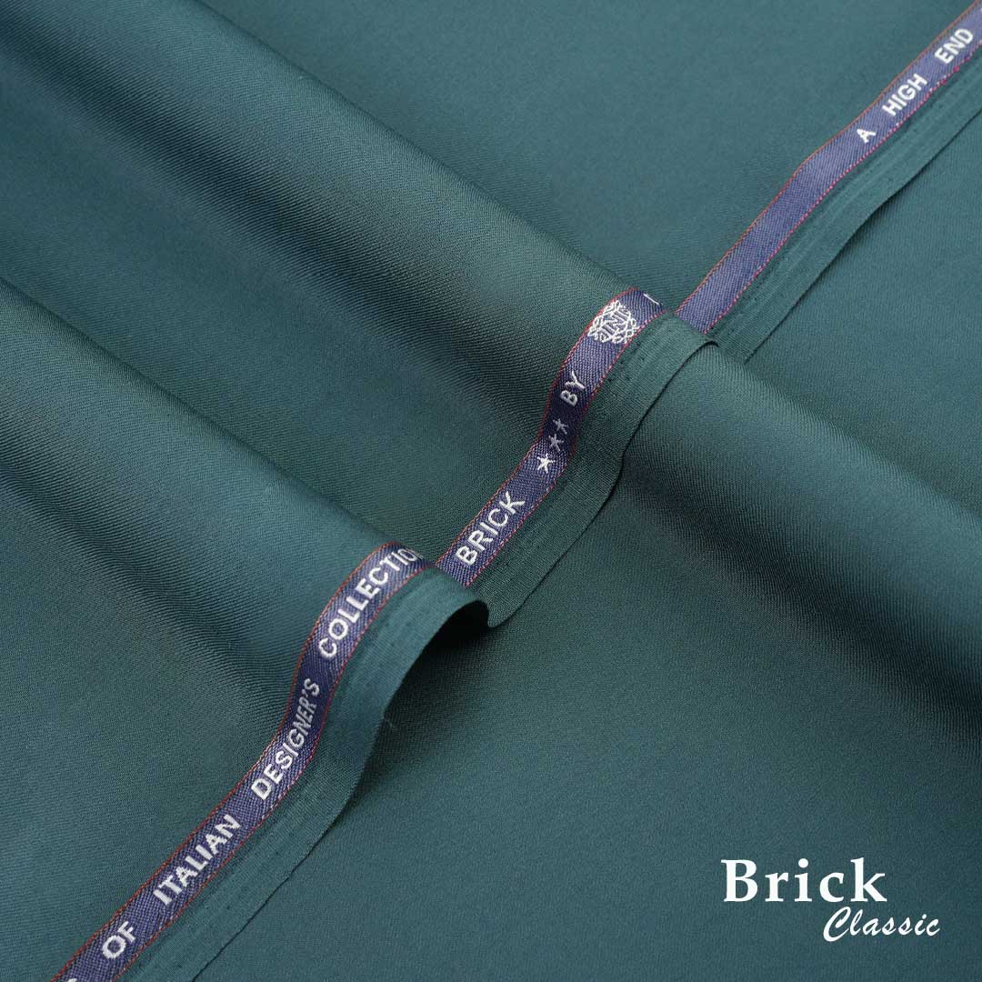 Brick Classic Suiting fabric