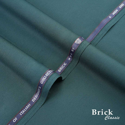 Brick Classic Suiting fabric