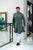 Stitched Kurta & Trouser (SPS40) Leaf Green