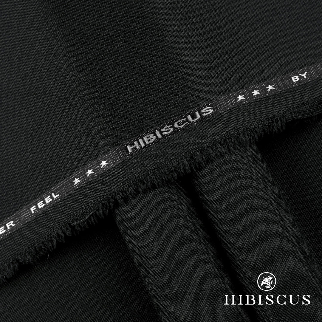 "Hibiscus unstitched winter wash & wear fabric with textured dobby weave and soft luxurious feel"