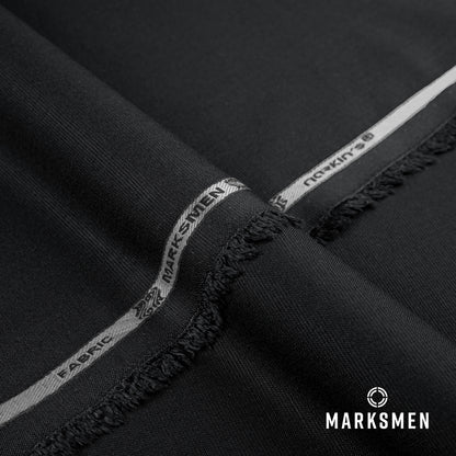 Marksmen unstitched winter wash & wear textured fabric with soft, lustrous finish and wrinkle-resistant construction.