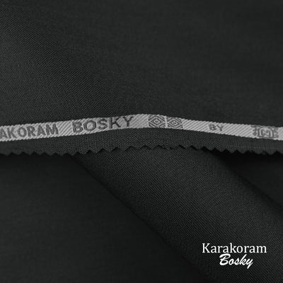 Karakoram Bosky unstitched winter wash & wear fabric with soft textured finish for party and formal wear