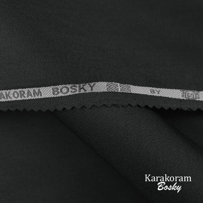 Karakoram Bosky unstitched winter wash & wear fabric with soft textured finish for party and formal wear