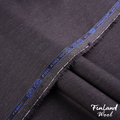 Finland Wool unstitched winter wash & wear woolen fabric in dark winter tones with a soft, wrinkle-free finish 