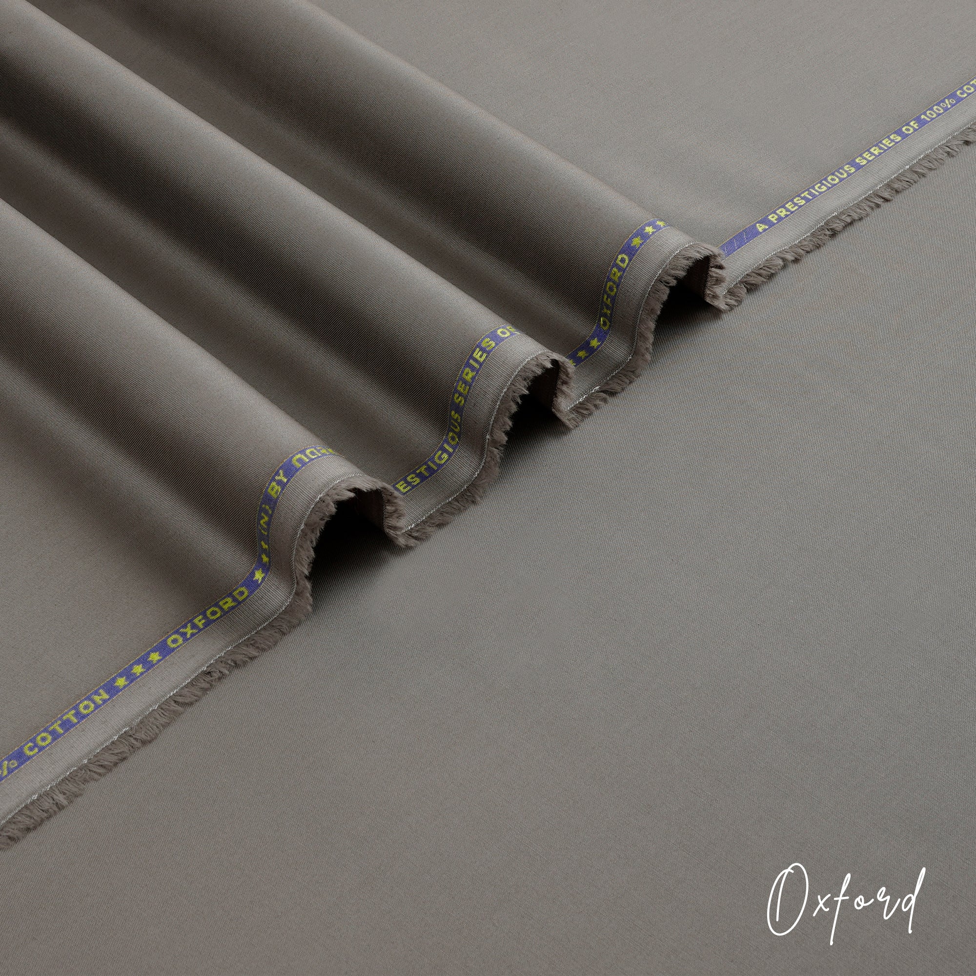 Oxford unstitched winter fabric in 100% cotton with soft touch and luxurious feel, ideal for mild to moderate winter wear.