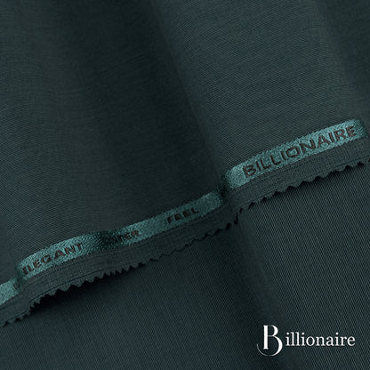 Billionaire unstitched fabric with subtle texture and lustrous finish, perfect for winter wash & wear and festive or party occasions