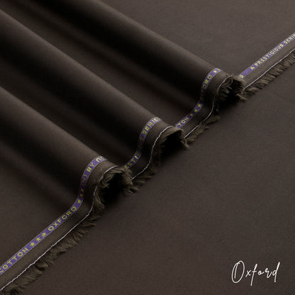 Oxford unstitched winter fabric in 100% cotton with soft touch and luxurious feel, ideal for mild to moderate winter wear.