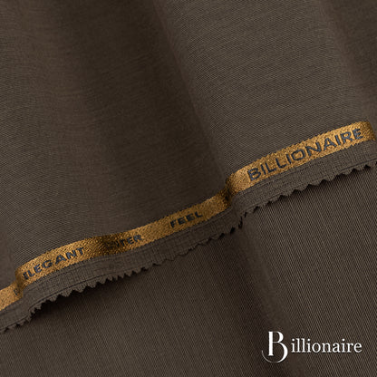Billionaire unstitched fabric with subtle texture and lustrous finish, perfect for winter wash & wear and festive or party occasions
