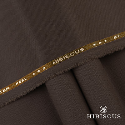 "Hibiscus unstitched winter wash & wear fabric with textured dobby weave and soft luxurious feel"