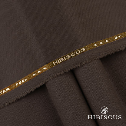 "Hibiscus unstitched winter wash & wear fabric with textured dobby weave and soft luxurious feel"