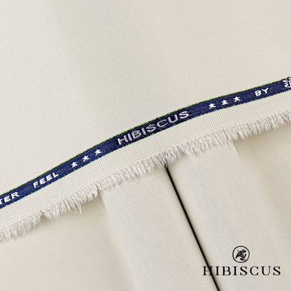"Hibiscus unstitched winter wash & wear fabric with textured dobby weave and soft luxurious feel"