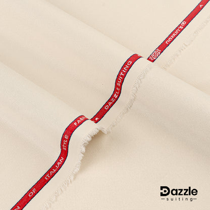 Dazzle Suiting unstitched winter wash & wear fabric with soft texture and medium weight by Narkin's