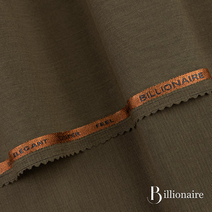 Billionaire unstitched fabric with subtle texture and lustrous finish, perfect for winter wash & wear and festive or party occasions