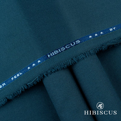 "Hibiscus unstitched winter wash & wear fabric with textured dobby weave and soft luxurious feel"