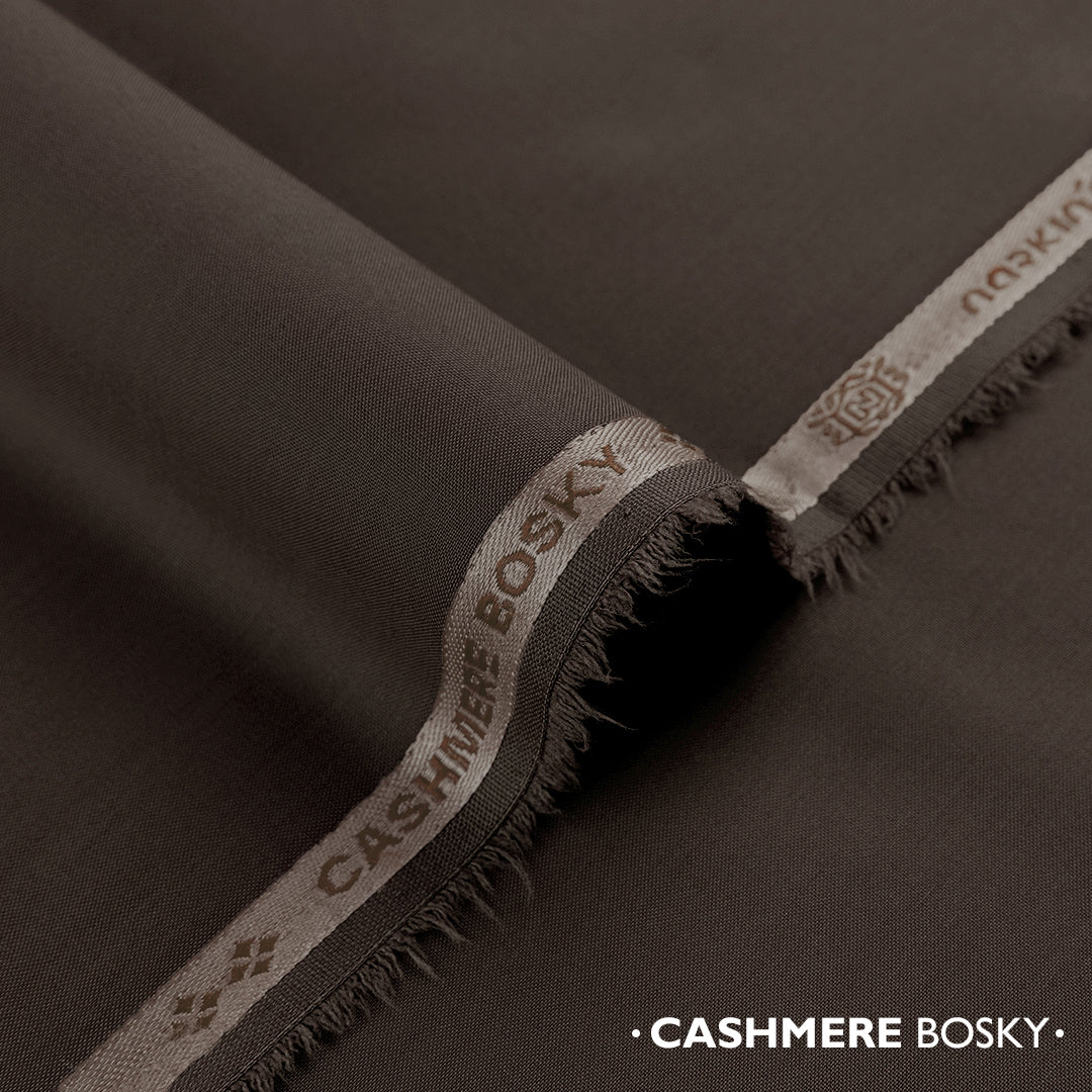 Cashmere Bosky unstitched winter wash & wear fabric with a soft Bosky feel and elegant drape.
