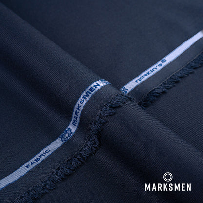 Marksmen unstitched winter wash & wear textured fabric with soft, lustrous finish and wrinkle-resistant construction.