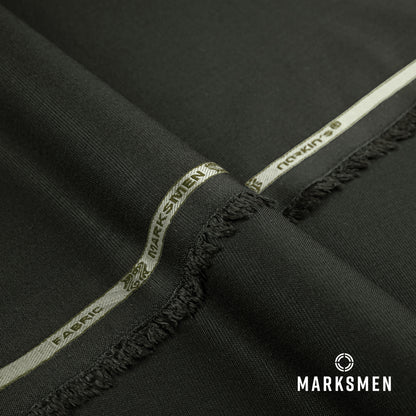 Marksmen unstitched winter wash & wear textured fabric with soft, lustrous finish and wrinkle-resistant construction.