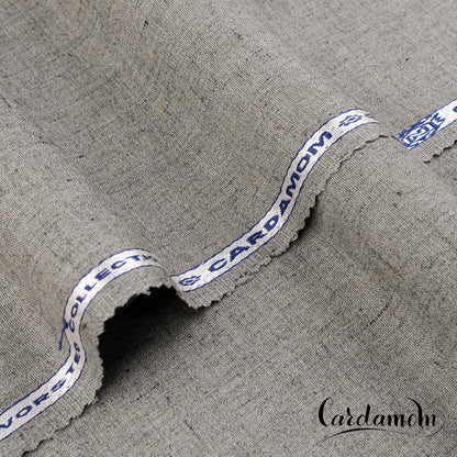 Cardamom unstitched winter wash & wear fabric with soft woolen texture, woom-inspired earthy color palette, and wash & wear finish.