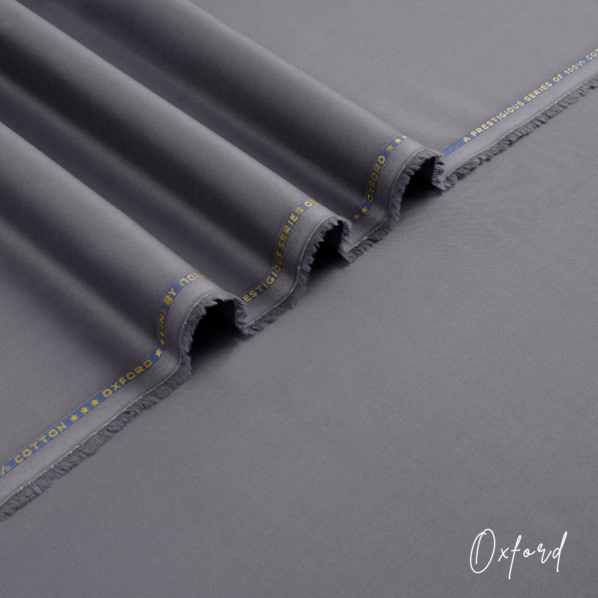 Oxford unstitched winter fabric in 100% cotton with soft touch and luxurious feel, ideal for mild to moderate winter wear.