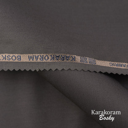 Karakoram Bosky unstitched winter wash & wear fabric with soft textured finish for party and formal wear