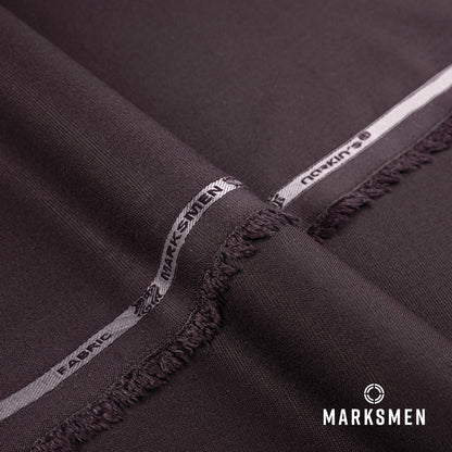 Marksmen unstitched winter wash & wear textured fabric with soft, lustrous finish and wrinkle-resistant construction.