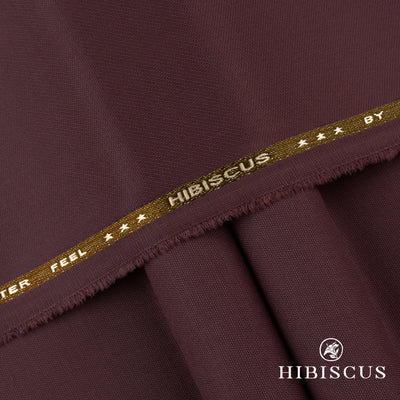 "Hibiscus unstitched winter wash & wear fabric with textured dobby weave and soft luxurious feel"