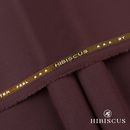 "Hibiscus unstitched winter wash & wear fabric with textured dobby weave and soft luxurious feel"