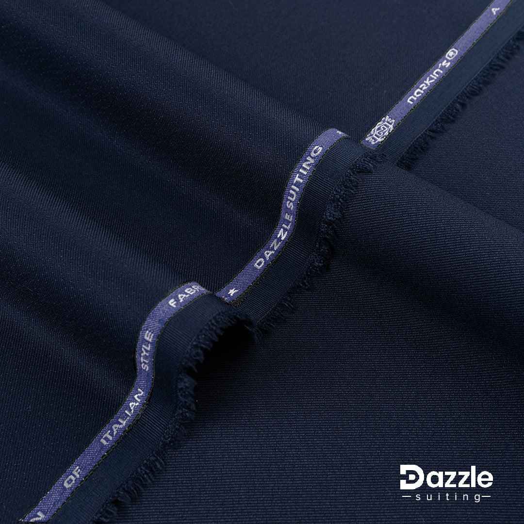 Dazzle Suiting unstitched winter wash & wear fabric with soft texture and medium weight by Narkin's